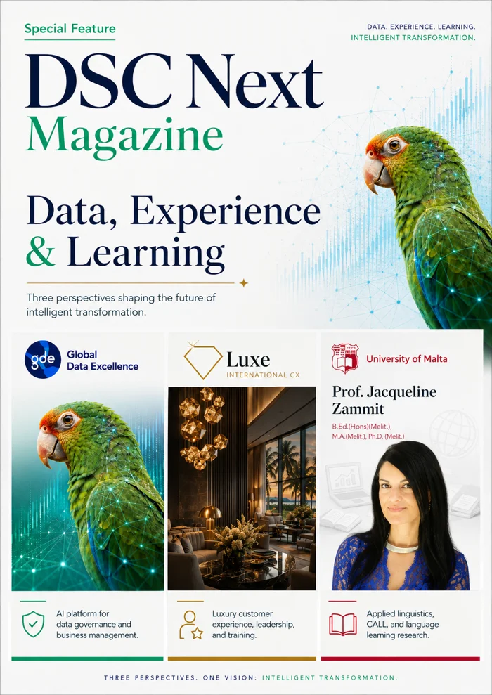 Three Perspectives Shaping the Future of Data, Experience and Learning — Volume 2 · August 2026