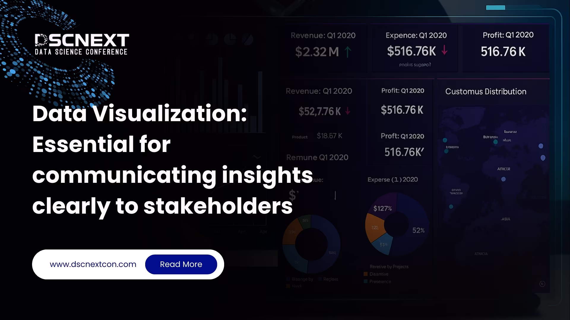 Data Visualization: Essential for communicating insights clearly to stakeholders